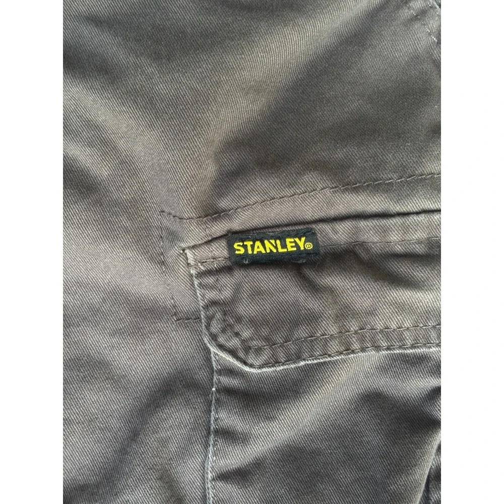 Stanley Cargo Shorts Men's Size 36 Gary 100% Cotton Zip Fly Outdoor Pockets